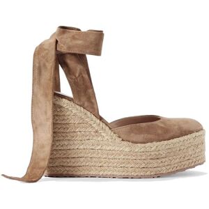 Gianvito Rossi Beige Kalfsleder Espadrilles 39 Gianvito Rossi Beige Kalfsleder Espadrilles 39