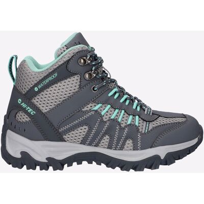 Hi-Tec Jaguar Mid Dames Wandelschoenen Van Polyester In Antraciet/Grijs/Cool Grijs 37 Hi-Tec Jaguar Mid Dames Wandelschoenen Van Polyester In Antraciet/Grijs/Cool Grijs 37