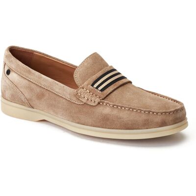 Base London Drum Leren Heren Sand Loafers 46 Base London Drum Leren Heren Sand Loafers 46