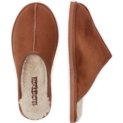 Jack & Jones Instappers Jfwdudely Microfiber Slipper Almond Bruin 44.5 Jack & Jones Instappers Jfwdudely Microfiber Slipper Almond Bruin 44.5