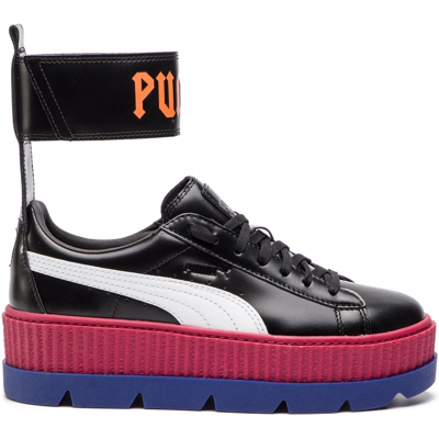 Puma x Fenty Enkelband Zwarte Trainers - Dames 36.5 Puma x Fenty Enkelband Zwarte Trainers - Dames 36.5