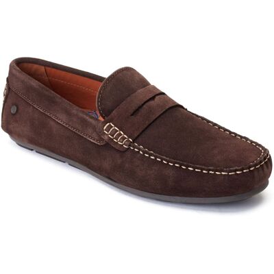 Base London Collins Leer Heren Donker Bruin Loafers 46 Base London Collins Leer Heren Donker Bruin Loafers 46