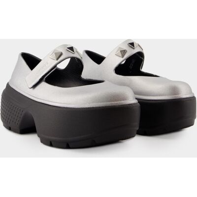 Stomp Mary Jane ballerina's - Crocs - Synthetisch - Zilver 39-40 EU Stomp Mary Jane ballerina's - Crocs - Synthetisch - Zilver 39-40 EU