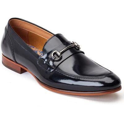Base London Russo Leren Herenpantoffels Zwart 46 Base London Russo Leren Herenpantoffels Zwart 46