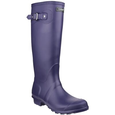 Cotswold Sandringham Buckle-Up Womens Wellington Boots (Paars) 36 Cotswold Sandringham Buckle-Up Womens Wellington Boots (Paars) 36