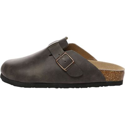EverAU Australia EVER AU Vrouwen Pintail Leren Comfort Klomp Sandalen - Bruin Geolied Leer 38 EverAU Australia EVER AU Vrouwen Pintail Leren Comfort Klomp Sandalen - Bruin Geolied Leer 38
