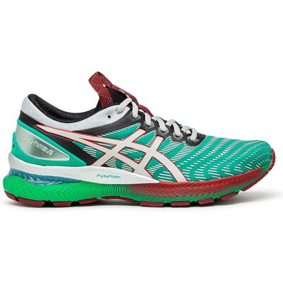Asics Gel-Nimbus 22 Groene Loop-schoenen Vrouwen Asics Gel-Nimbus 22 Groene Loop-schoenen Vrouwen