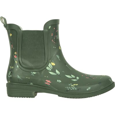 Mountain Warehouse Dames/Dames Bloemen Rubber Enkellaarsjes (Donkere Khaki) 38 Mountain Warehouse Dames/Dames Bloemen Rubber Enkellaarsjes (Donkere Khaki) 38