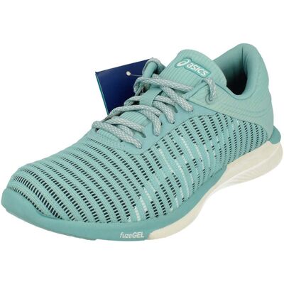 Asics Fusex Rush Adapt Dames Blauwe Sneakers 37.5 Asics Fusex Rush Adapt Dames Blauwe Sneakers 37.5