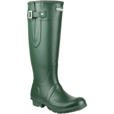 Cotswold Unisex Groene Rubber Windsor Wellies - Maat UK 7 Cotswold Unisex Groene Rubber Windsor Wellies - Maat UK 7