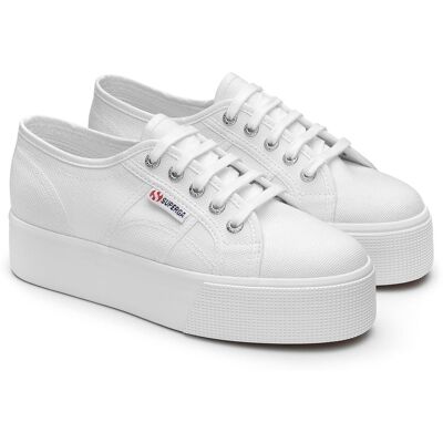 Superga Unisex 2790 Linea Up Down Trainers voor volwassenen (Wit) 42 Superga Unisex 2790 Linea Up Down Trainers voor volwassenen (Wit) 42