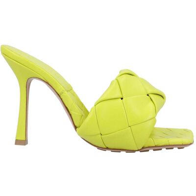 Bottega Veneta Lido Mule geel 38 Bottega Veneta Lido Mule geel 38