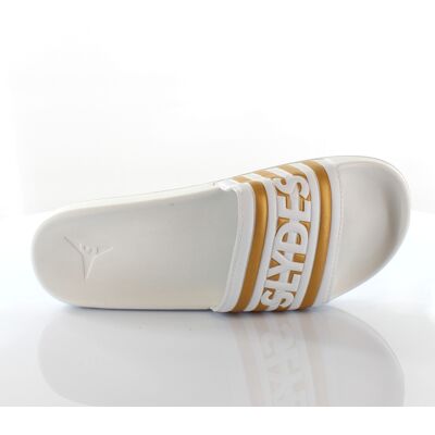 Slydes Heritage Sliders Dames Wit 36 Slydes Heritage Sliders Dames Wit 36