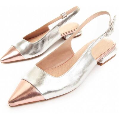 Montevita Ballerine Ballesum3 In Zilver 37 Montevita Ballerine Ballesum3 In Zilver 37