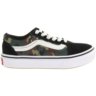 Vans ComfyCush Old Skool Zwart Kinder Plimsolls 29.5 Vans ComfyCush Old Skool Zwart Kinder Plimsolls 29.5