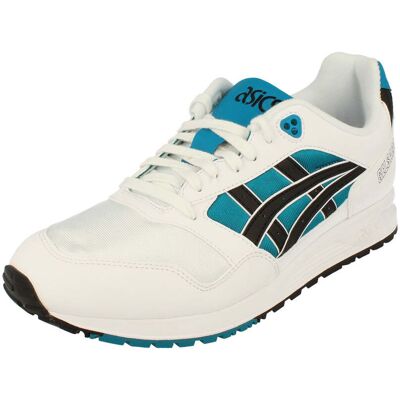 Asics Gel-saga Heren Blauwe Sneakers 43 Asics Gel-saga Heren Blauwe Sneakers 43