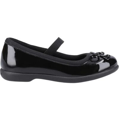 Hush Puppies BETTY PATENT JNR Meisjesschoenen Zwart 30 Hush Puppies BETTY PATENT JNR Meisjesschoenen Zwart 30