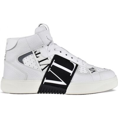 Valentino Garavani VL7N hoge sneakers Wit 39.5 EU Valentino Garavani VL7N hoge sneakers Wit 39.5 EU