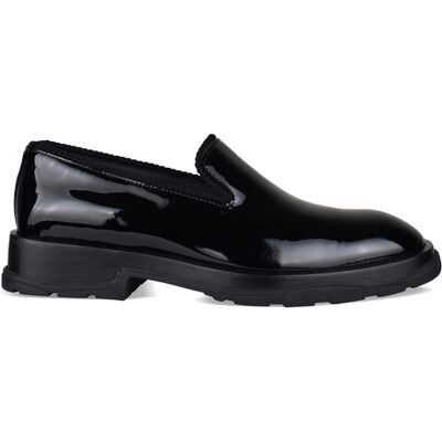 Alexander McQueen instaploafers met loopvlak zwart 39 Alexander McQueen instaploafers met loopvlak zwart 39