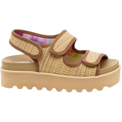 Rocket Dog Dames/Dames Balmy Raffia Sandalen (Natuurlijk) 42 Rocket Dog Dames/Dames Balmy Raffia Sandalen (Natuurlijk) 42
