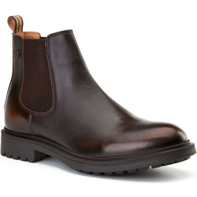 Base London Roebuck Leren Heren Bruine Boots 40.5 Base London Roebuck Leren Heren Bruine Boots 40.5
