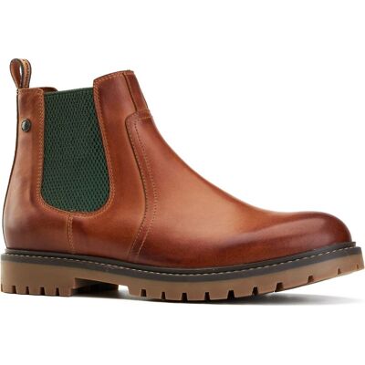 Base London Zinc Leren Heren Laarzen In Tan 40.5 Base London Zinc Leren Heren Laarzen In Tan 40.5