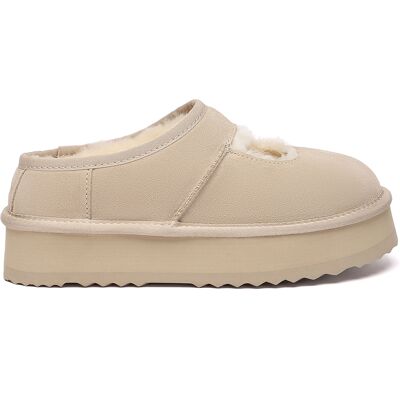 EverAU Australia EVER AU Australië Vrouwen Gevederde Enkel Platform Slippers 42 EverAU Australia EVER AU Australië Vrouwen Gevederde Enkel Platform Slippers 42