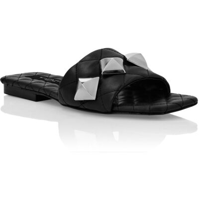 Philipp Plein Platte Sandalen 36 Philipp Plein Platte Sandalen 36