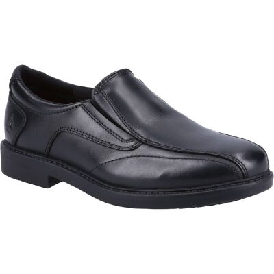 Hush Puppies Toby SNR Leer Jongens Zwarte Loafers 44.5 Hush Puppies Toby SNR Leer Jongens Zwarte Loafers 44.5