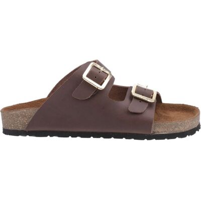 Cotswold Dames Lushill Leren Muilezelsandalen (Bruin) 42 Cotswold Dames Lushill Leren Muilezelsandalen (Bruin) 42