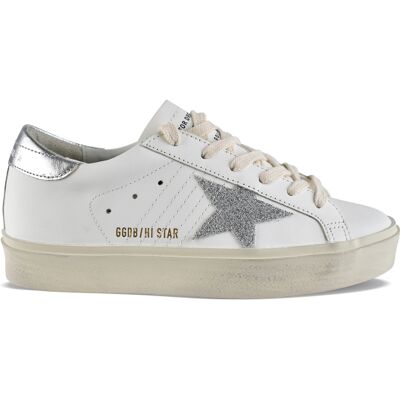 Golden Goose Deluxe Brand Hi Star Sneakers Wit 36 Golden Goose Deluxe Brand Hi Star Sneakers Wit 36