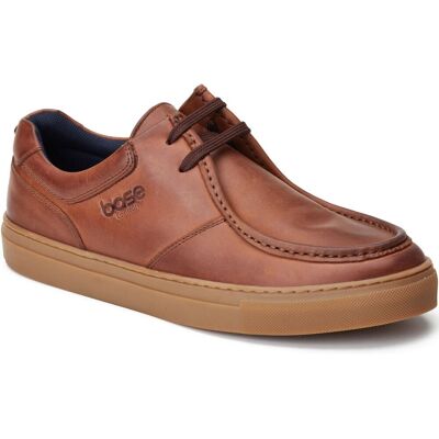 Base London Dalston Leer Heren Bruine Mocassin Schoenen 46 Base London Dalston Leer Heren Bruine Mocassin Schoenen 46