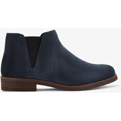 Clarks Demi2 Beat Navy Suède Boots 39 Clarks Demi2 Beat Navy Suède Boots 39