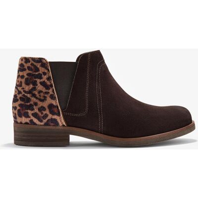 Clarks Demi2 Beat Donkerbruine Suède Boots 36 Clarks Demi2 Beat Donkerbruine Suède Boots 36