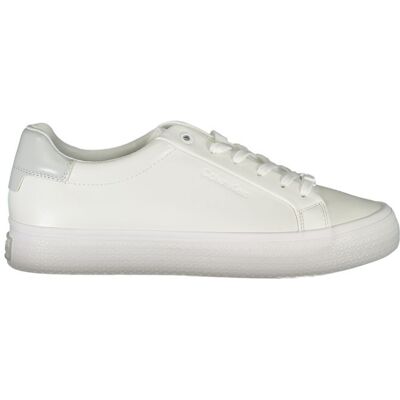 Calvin Klein Lea Zalia Arya Court Sneakers - Wit - Sneakers Calvin Klein Lea Zalia Arya Court Sneakers - Wit - Sneakers
