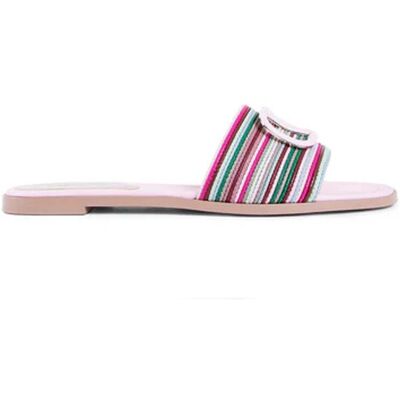Valentino Garavani V Logo Handtekening Slippers 36 Valentino Garavani V Logo Handtekening Slippers 36