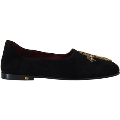 Dolce & Gabbana Dolce Gabbana Gekruiste Versierde Ballerina Flats 39.5 EU Dolce & Gabbana Dolce Gabbana Gekruiste Versierde Ballerina Flats 39.5 EU