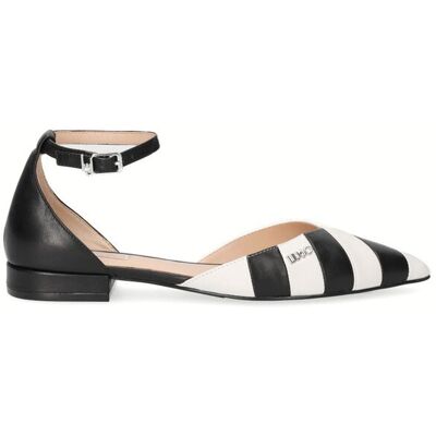 LIU JO Ballerina's Zwart/Wit 36 LIU JO Ballerina's Zwart/Wit 36
