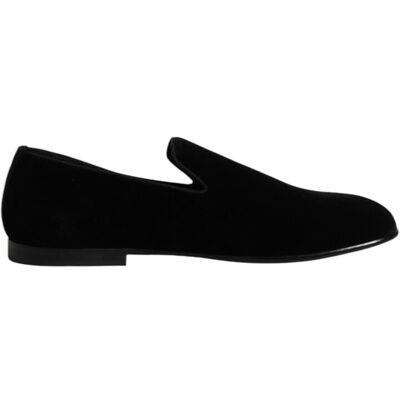Dolce & Gabbana Velvet Loafer Slip-on 43 Dolce & Gabbana Velvet Loafer Slip-on 43