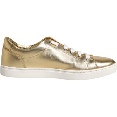 Dolce & Gabbana Leren Lage Sneakers 41.5 EU Dolce & Gabbana Leren Lage Sneakers 41.5 EU
