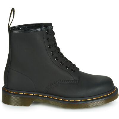 Dr. Martens Laars 1460 Black Greasy Boots Zwart 36 Dr. Martens Laars 1460 Black Greasy Boots Zwart 36