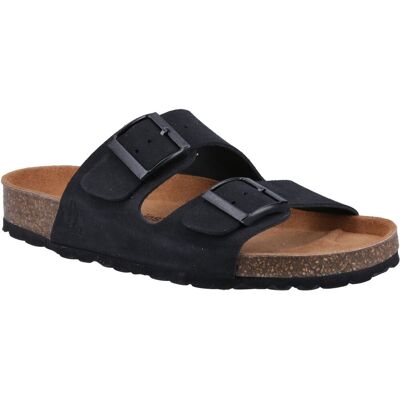 Hush Puppies Brixley Mule Suède Dames Zwarte Standaard Sandalen 40.5 Hush Puppies Brixley Mule Suède Dames Zwarte Standaard Sandalen 40.5