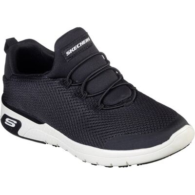 Skechers Dames/Dames Marsing-Waiola SR Veiligheidsschoenen (Zwart/Wit) 42 Skechers Dames/Dames Marsing-Waiola SR Veiligheidsschoenen (Zwart/Wit) 42