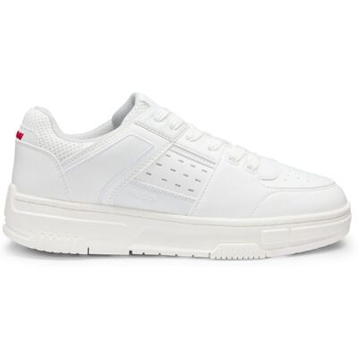 Hugo Boss Yarrow herensneakers in het wit 44.5 Hugo Boss Yarrow herensneakers in het wit 44.5