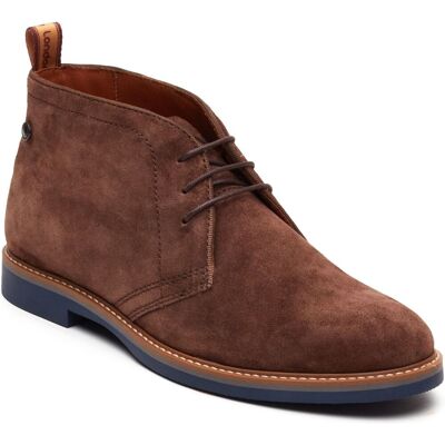 Base London Carlton Chukka Leren Mannen Bruine Boots 42 Base London Carlton Chukka Leren Mannen Bruine Boots 42