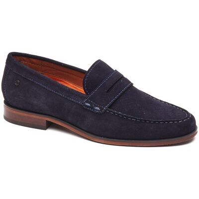 Base London Slate Loafer Leren Heren Navy Loafers 42 Base London Slate Loafer Leren Heren Navy Loafers 42