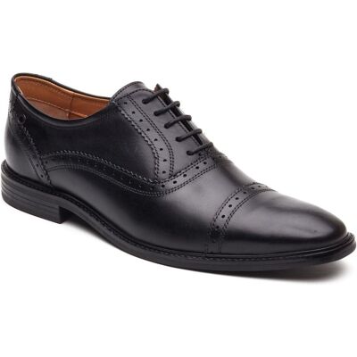 Base London Ascot Oxford Leren Heren Zwarte Oxford Schoenen 46 Base London Ascot Oxford Leren Heren Zwarte Oxford Schoenen 46