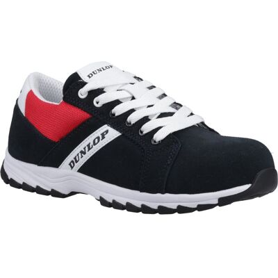 Dunlop Street Response Suède Heren Veiligheidsschoenen Donkerblauw/Rood/Wit 43 Dunlop Street Response Suède Heren Veiligheidsschoenen Donkerblauw/Rood/Wit 43