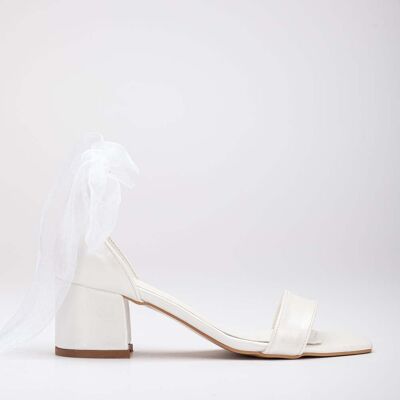 Forever & Always Athena Laag Hak Sandalen with Ribbon 40 Forever & Always Athena Laag Hak Sandalen with Ribbon 40