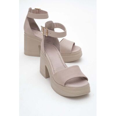 Forever & Always MARGOT Leer Platform Sandaal (Women) 37 Forever & Always MARGOT Leer Platform Sandaal (Women) 37